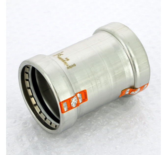 Муфта надвижная Sanpress Inox XL Viega 64,0 нерж.сталь с SC-Contur