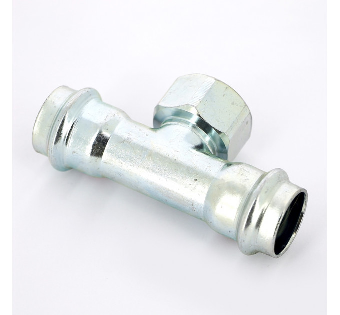 Тройник пресс-В оцинкованная сталь Prestabo VIEGA 22х3/4"х22