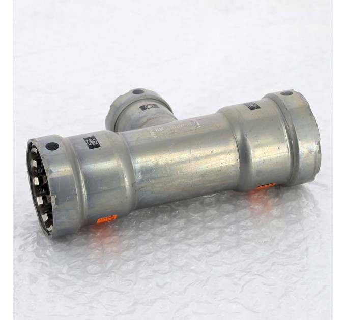Тройник пресс оцинкованная сталь Megapress VIEGA 1"1/2x1"x1"1/2