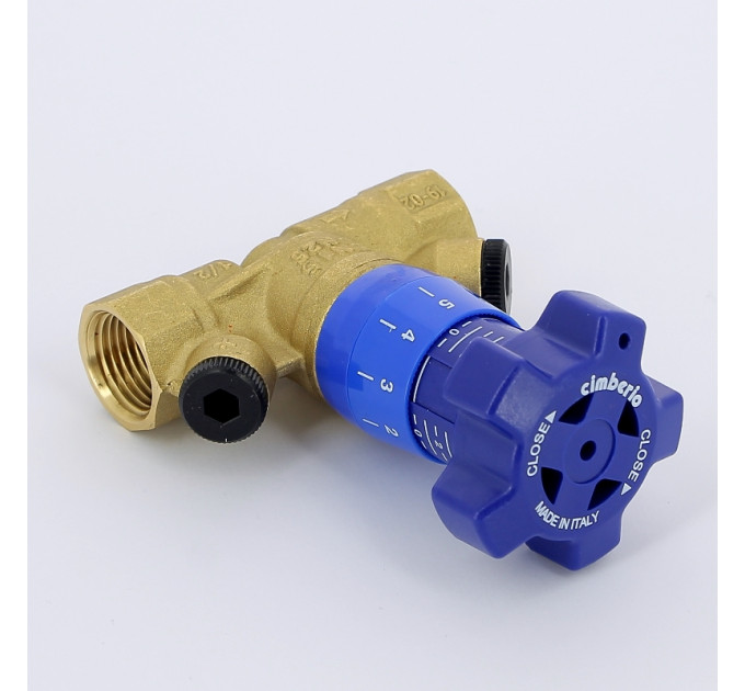 Клапан балансировочный ручной 787R CIMBERIO 1/2"