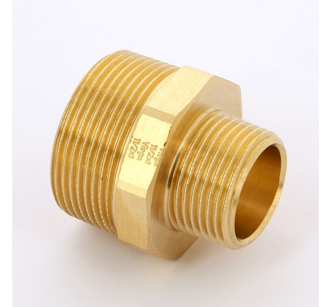 Ниппель бронза Viega 1"1/2 x 1"