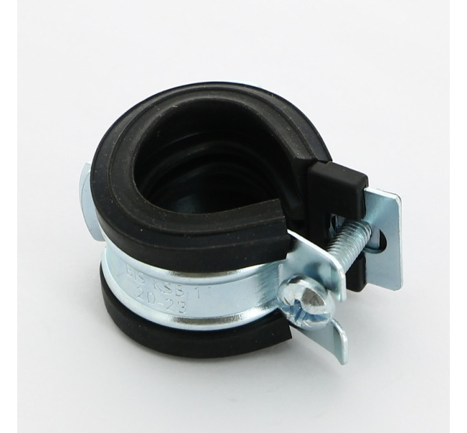 Хомут для труб Walraven KSB1 М8 1/2" (20-23 мм) 1 винт. с уплотн. epdm, быстрый замок