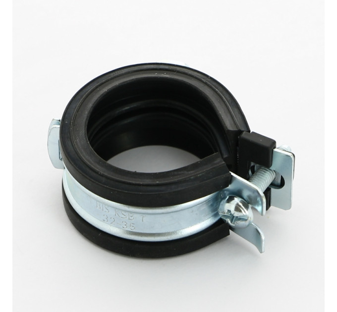 Хомут для труб Walraven KSB1 М8 1" (32-35 мм) 1 винт. с уплотн. epdm, быстрый замок
