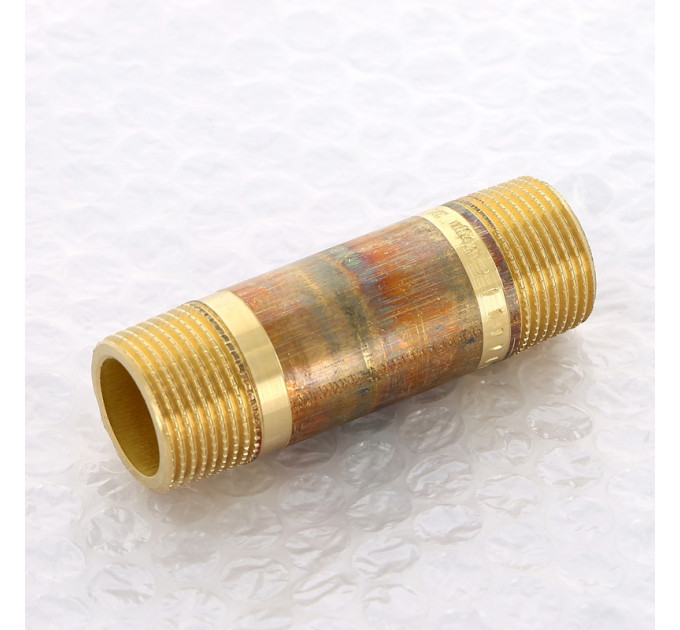 Удлинитель НН бронза Viega 3/4" x 80