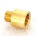 Переходник круглый НВ Viega 1/4" x 3/8" бронза