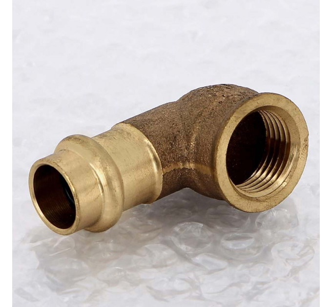 Угол пресс-В бронза Sanpress VIEGA 15x1/2"