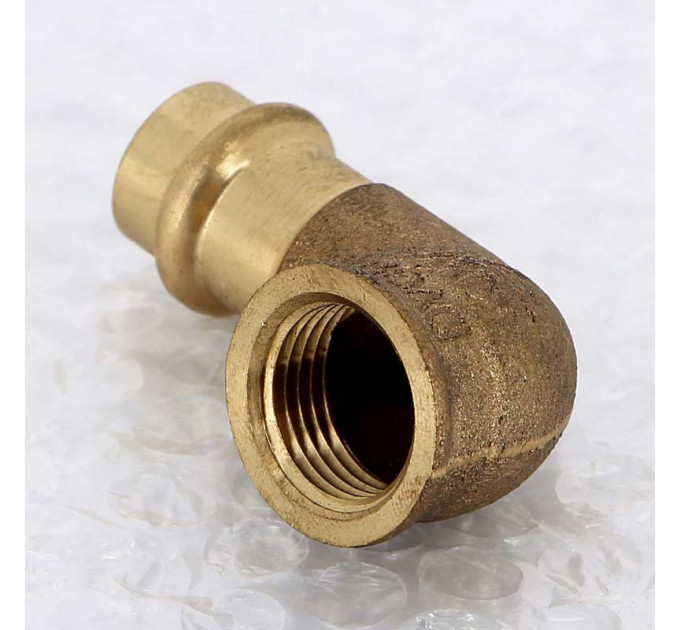 Угол пресс-В бронза Sanpress VIEGA 15x1/2"