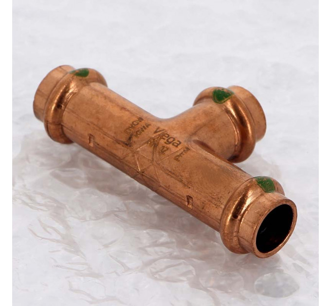 Тройник пресс медь Profipress VIEGA 12
