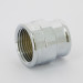 Муфта ВВ бронза Viega 3/4"х1/2" хромированная