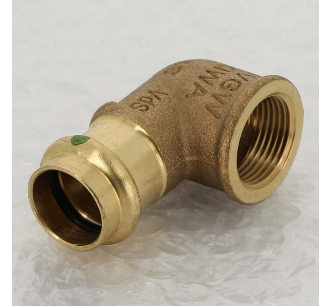 Угол пресс-В бронза Sanpress VIEGA 22x3/4"