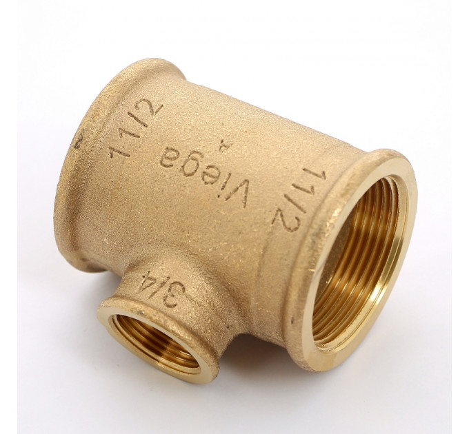 Тройник В бронза VIEGA 1"1/2х3/4"х1"1/2
