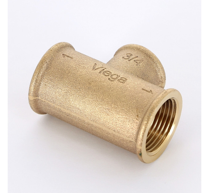 Тройник В бронза VIEGA 1"x3/4"x1"