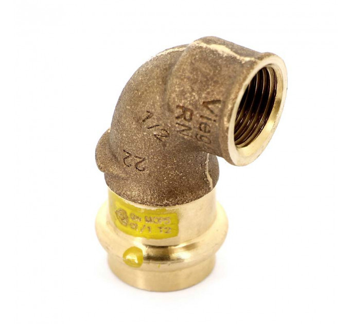 Угол пресс-В бронза Profipress G VIEGA 22x1/2"