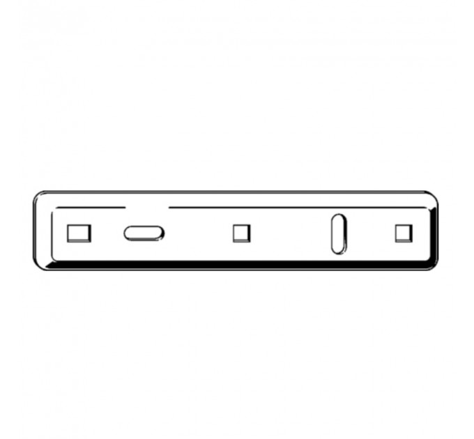 Монтажная планка для газовых счетчиков к углам серии 2614.6 Profipress G VIEGA 310х60