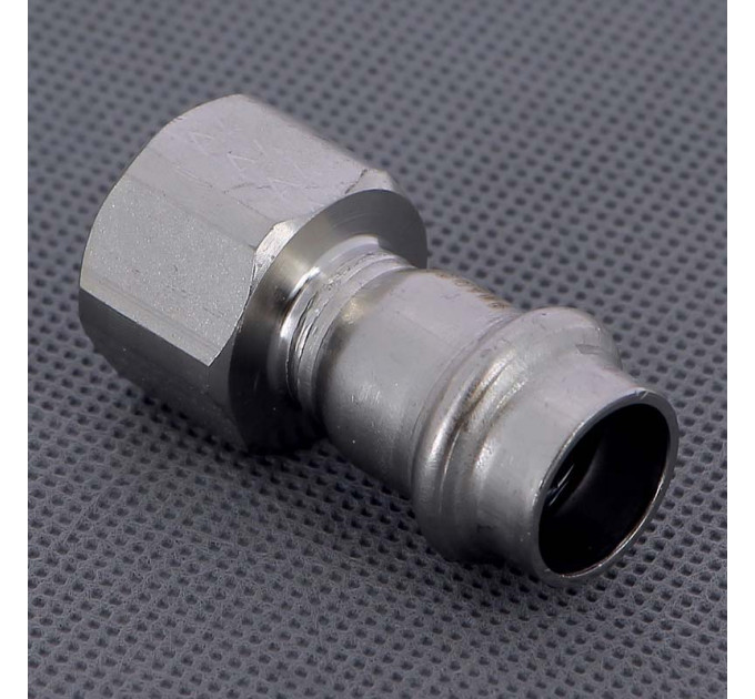 Муфта пресс-В нержавеющая сталь Sanpress Inox VIEGA 15х1/2