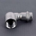 Угол пресс-В компактный нержавеющая сталь Sanpress Inox VIEGA 15x1/2"