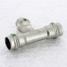 Тройник пресс нержавеющая сталь Sanpress Inox VIEGA 18х15х18