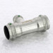 Тройник пресс нержавеющая сталь Sanpress Inox VIEGA 28х15х28
