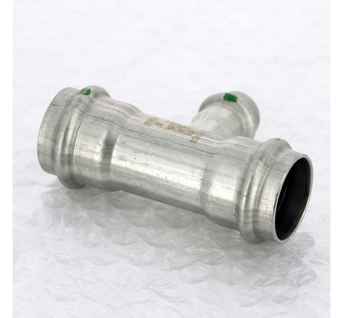 Тройник пресс нержавеющая сталь Sanpress Inox VIEGA 28х15х28