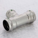 Тройник пресс нержавеющая сталь Sanpress Inox VIEGA 35x28x35