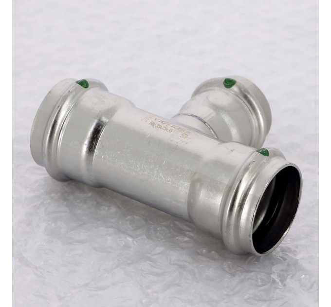 Тройник пресс нержавеющая сталь Sanpress Inox VIEGA 35x28x35