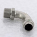 Угол пресс-Н нержавеющая сталь Sanpress Inox VIEGA 15x1/2"
