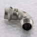 Угол пресс-Н нержавеющая сталь Sanpress Inox VIEGA 18x1/2