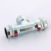 Тройник пресс-В оцинкованная сталь Prestabo VIEGA 22х1/2"х22