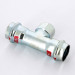 Тройник пресс-В оцинкованная сталь Prestabo VIEGA 22х1/2"х22