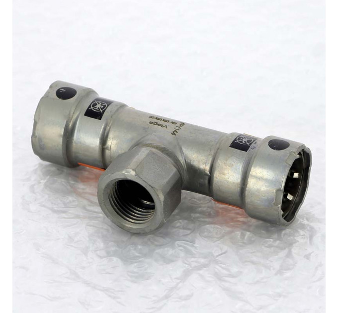 Тройник пресс-В оцинкованная сталь Megapress VIEGA 1/2"x1/2"x1/2"