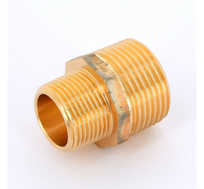 Ниппель бронза Viega 1" x 3/4"