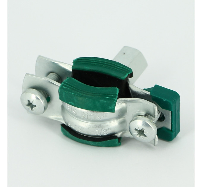 Хомут Bifix G2 BUP М8/М10 Walraven 3/8" (15-19 мм) 2-х винт. с уплотн. epdm, быстрый замок