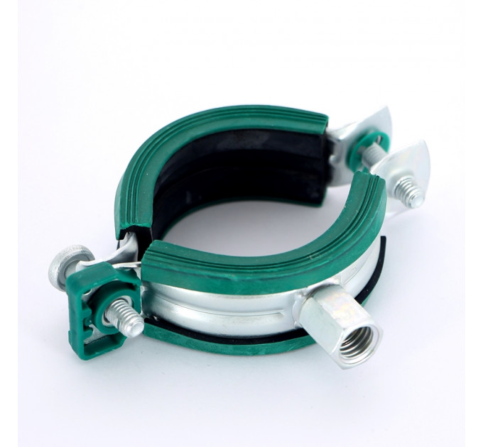 Хомут Bifix G2 BUP М8/М10 Walraven 1 1/2" (48-52 мм) 2-х винт. с уплотн. epdm, быстрый замок