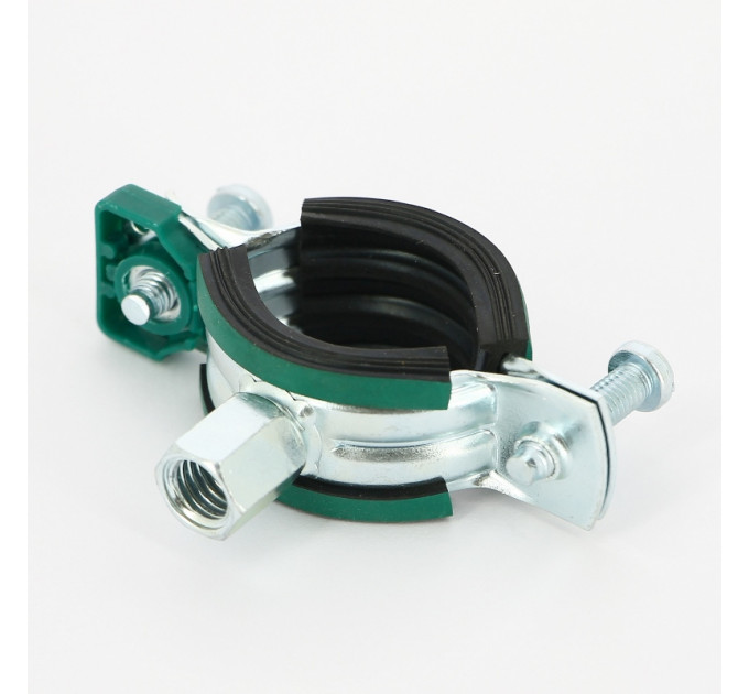 Хомут для труб KSB2 Walraven M8/М10 1" (31-35 мм ) 2-х винт. с уплотн. epdm