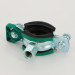 Хомут для труб KSB2 Walraven M8/М10 3/4" (25-28 мм) 2-х винт. с уплотн. epdm, быстрый замок