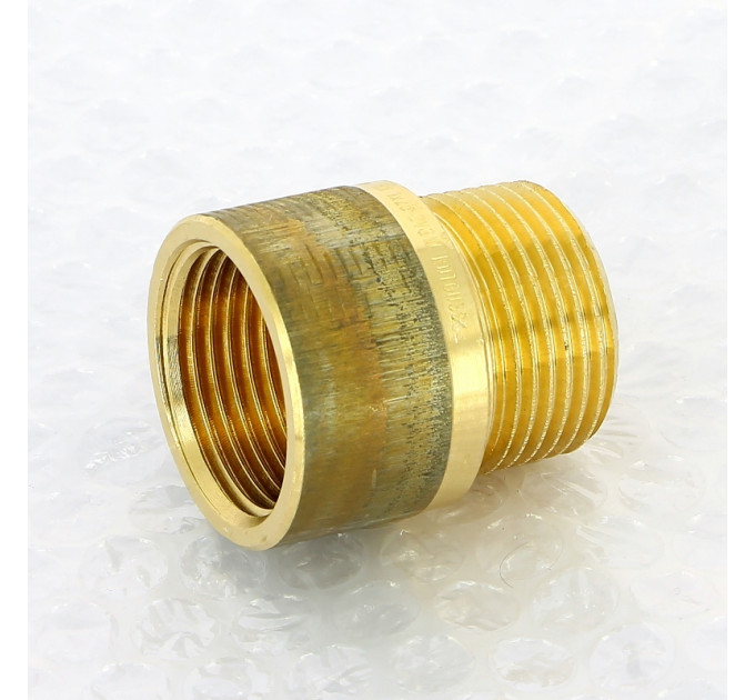 Переходник НВ Viega 1" x 1" бронза
