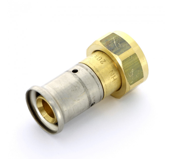 Муфта с накидной гайкой, плоская прокладка пресс HENCO 20x3/4"