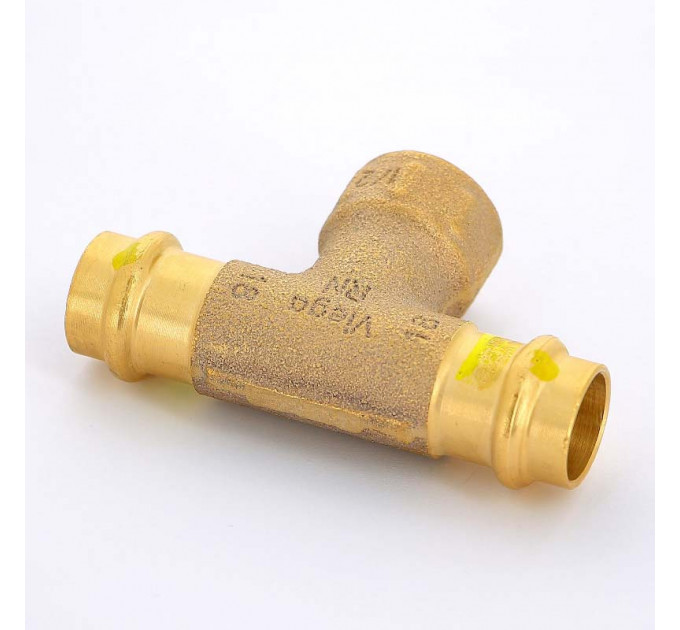 Тройник пресс-В бронза Profipress G VIEGA 18х1/2"х18