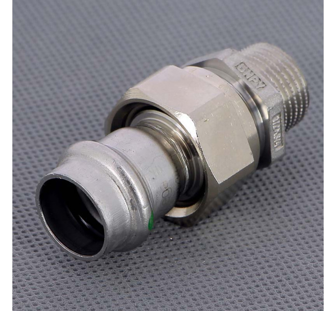 Муфта пресс-Н нержавеющая сталь Sanpress Inox VIEGA 15х1/2"