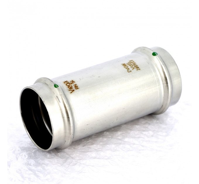 Муфта надвижная пресс нержавеющая сталь Sanpress Inox VIEGA 54