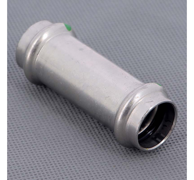 Муфта надвижная пресс нержавеющая сталь Sanpress Inox VIEGA 22