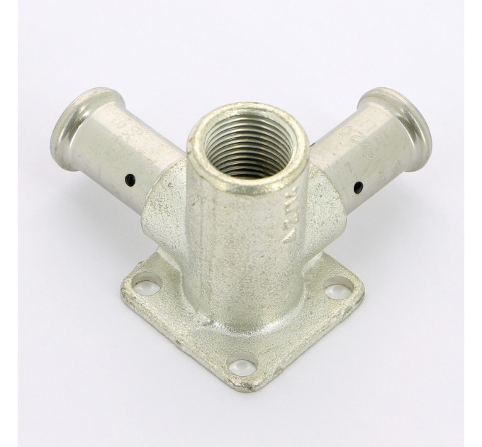 Водорозетка пресс-В проходная HENCO 16x1/2"x16