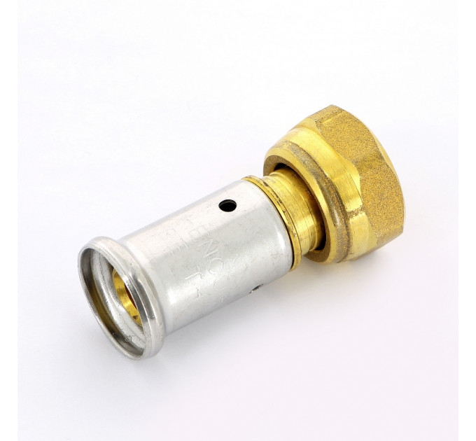 Муфта с накидной гайкой, плоская прокладка пресс HENCO 16x1/2"