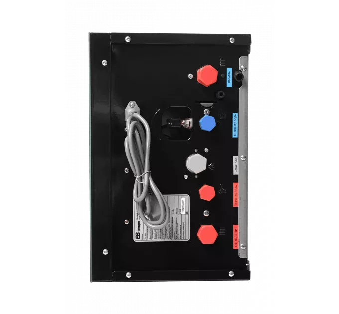 Газовый настенный котел E8 tempo GHC24V черная стеклянная панель