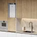 Газовый настенный котел E8 tempo GHD24V белая стеклянная панель