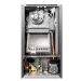 Газовый настенный котел E8 tempo GHC24V черная стеклянная панель