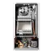 Газовый настенный котел E8 tempo GHD24V белая стеклянная панель