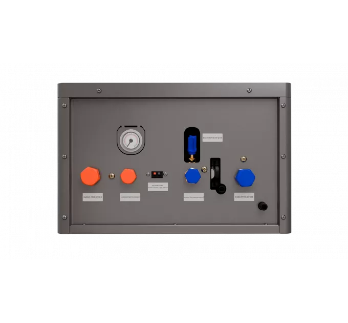 Электрический двухконтурный котел E8 tempo EOB12W серая металлическая панель