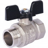 Stout SVB Кран шаровой стандартнопроходной, ВР/НР, ручка бабочка 1/2"