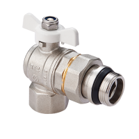 Кран-американка угловой с кольцом MVI 1/2" BV.523.04 (ВР/НР)